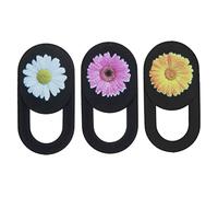 DOITOOL 12pcs Laptop Camera Cover Slide Flower Pattern Webcam Privacy Protector for Phones and Tablets Lens Shield for Safe Digital Life