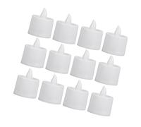 DOITOOL 12pcs Led Candle Lamp Smokeless Electronic Candle Lights for Weddings Birthdays and Festivals Safe Rechargeable Portable Flameless Decor Warm White Glow