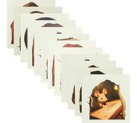 DOITOOL 12pcs Mouse Hole Background Decal PVC Wall Mouse Sticker Removable Decorative Chic Vivid Style for Living Room Wall and Window