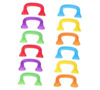 DOITOOL 12pcs Phones Realistic Plastic Handsets in Multiple Colors for Speech Therapy and Auditory Feedback Interactive Plaything to Boost Language and Communication Skills