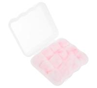 DOITOOL 12pcs Pink Moldable Wax and Cotton for Noise Reduction with Comfortable Fit, for Relaxing at Home or Showering, Reusable Soft for Women and Adults