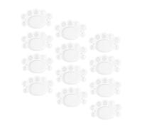 DOITOOL 12pcs Plastic Paint Trays with Wells for Watercolor and Oil Pigment Mixing Easy to Clean Artist Pallets for Childrens Painting Portable Art Tool for Home and School Use