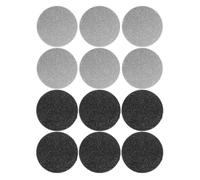 DOITOOL 12pcs Premium Electronic Foot File Replacement Heads for Pedicure Tool, Grinding Stone Material, Easy to Clean, for Home and Salon Use to Remove Dead Skin from Feet
