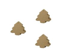 DOITOOL 150 pcs Christmas Tree Shape Kraft Paper Tags Vintage Blank Name Labels for DIY Gift Wrapping Wedding Party Decorations Brown Kraft Paper