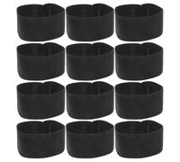 DOITOOL 15pcs Black Elastic Funeral Armbands for Mourning and Respect, Cloth Material Longterm Use and Resistant to Fading, Suitable for Funerals and Mortuaries