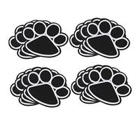 DOITOOL 15pcs Dog Paw Iron Patches Embroidered Sew Applique for Clothing Jackets and Hats Decorative Paw Print Badge for DIY Crafts and Clothes Supplies