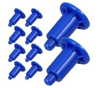 DOITOOL 15pcs Plastic Feet for Electronic Scales with Vibration Damping and Easy Maintenance Blue Scale Supports for Home and Commercial Environments Sturdy Replacement
