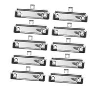 DOITOOL 15Pcs Plated Clipboard Clips Document Clamps for Office and School Use File Board Clips with Rivets for Easy Mounting and Everyday Organization