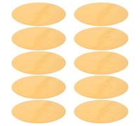 DOITOOL 15pcs Warm Light Filter Stickers for LED Downlights and Stage Lamps, Self-adhesive round Pet Film with Dimming Feature, Orange Light Filter Circles for Living Room and Bedroom