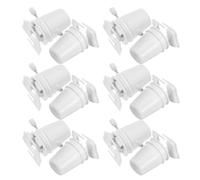 DOITOOL 15pcs Wind up Walking Mechanism and Adults, Clockwork Robot Base Mechanism with Plastic and Metal Material, for Pearl Mud and Snow Mud DIY Handmade Creations