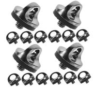 DOITOOL 16pcs Hook Camera Screw Neck Strap Fixing Screw Strap Holder Ring Camera Washer for Sling Accessory Replacement Hook Split