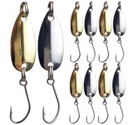 DOITOOL 16pcs Metal Artificial Fishing Hooks Lifelike Weighted Sinking Hooks for Freshwater and Saltwater Fishing, Versatile Tools Suitable for Outdoor Lakes and Ferocious Fish Species