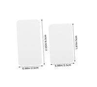 DOITOOL 180pcs Insect Pinning Board with Micro Specimen Mounting Cards Ultrathin Stable Support Display for Butterfly and Insect Collections Color Retention for Science Labs and Teaching