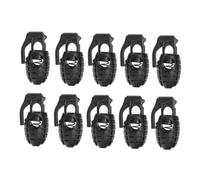 DOITOOL 18pcs Sturdy Shoelace Clasp and Adjustment Tool for Outdoor Boots, Lightweight PVC Non-Slip Shoelace Buckles for Sports Shoes Accessories