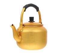 DOITOOL 1L Aluminium Tea Kettle Korean Vintage Coffee Teapot Water Pouring Kettle Korean Traditional Rice Wine Kettle Kitchen Water Serving Pot
