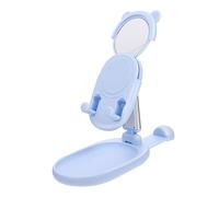 DOITOOL 1Pc Desktop Phone Holder Beauty Mirror Mobile Phone Storage Rack Sturdy Durable Design for Home Office Use Compatible with All Smartphone Models