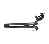 DOITOOL 1pc Lazy Phone Stand Desktop Phone Holder for Filming Durable Camera Support Bracket with Stable Base Compatible with All Smartphones Black