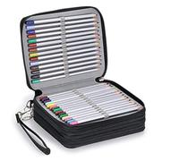 DOITOOL 1pc Student Pencil Case Art Painting Bag with Zipper Durable Storage Organizer for Pens and Pencils Bag