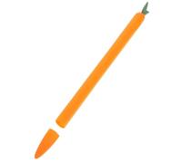 DOITOOL 1pc Stylus Case Tablet Small Pencil Case Grip Pencil Tip Pen Data Cable Protective Protector Pens Protective Grips Monitor Cleaner Screen Orange Silica Gel