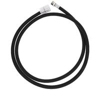 DOITOOL 1PCS Pull Down Faucet Replacement Hose for Kitchen Sink Faucets Pull Out Spray Head Hose Stainless Steel Sink Faucet Hose (150cm,Black)