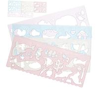 DOITOOL 1set Animal Painting Stencils Set Smooth Reusable Drawing Templates for Boys Creative Art Supplies for Classroom and Non Sharp Edges for Easy Painting 24pcs