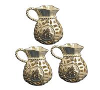 DOITOOL 1set Brass Money Bag Shaped Charms Antique Hanging Pendant for Keychain Bag Decorations Unique Retro Adornment with Fine Details Durable Craftsmanship 3pcs