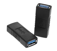 DOITOOL 2 Pack High Speed Usb 3.0 Female to Female Adapter Usb Extension Connector for Type c Type