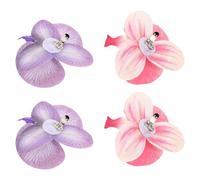 DOITOOL 2 Pairs Detachable Butterfly Orchid Shoe Clips