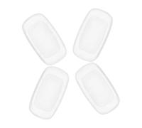 DOITOOL 2 Pairs Push-in Silicone Nose Pads for Glasses Soft Anti-slip Replacement Eyeglass Nose Pieces Compatible with Frame Eyewear and Sunglasses Easy to Install Fit Compact
