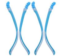 DOITOOL 2 Pairs Silicone Replacement Eyeglass Arms for Glasses, Lightweight Spectacle Temples with Gentle Support, for Daily Wear and Extended Wear the Day