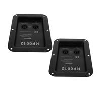 DOITOOL 2 Pcs Speaker Junction Box Terminal Plate Iron Material and Stable Connections for Enhanced Sound Quality, Easy Connection Speaker Box Wiring Cup Suitable for Stage and Different
