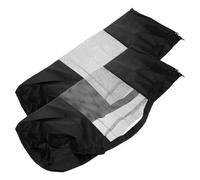 DOITOOL 2 Pcs Yoga Mat Bag Thickened Oxford Cloth Mesh Material Drawstring Closure Single Shoulder Backpack Style Easy Carrying Stylish Appearance for On-the-go Use and Occasions