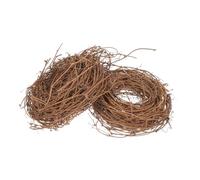 DOITOOL 2 Rolls Natural Vine Twig Garland Each Hand-woven Rattan Wreaths for DIY Crafts Home Wall Hanging Decor Christmas Party Wedding Decoration