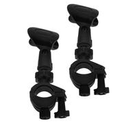 DOITOOL 2 Sets Lightweight Plastic Microphone Clip Holder for Mic Stand with Reliable Clamp, Enhancing Stability for On-the-go Use and Public Speaking Sessions