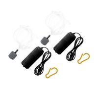 DOITOOL 2 Sets Professional USB Aquarium Air Pump Small Oxygen Aerator for Fish Tank High-grade Plastic Air Volume Stable Bubbles Silent and Portable Oxygen Pump for Home Use