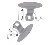 DOITOOL 2 Sets Washer Door Handle Replacement Parts Compatible with Lg Drum Washing Machines Durable Door Lock Assembly and Latch Mechanism Grey Ensures Safe and Secure Operation