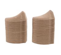 DOITOOL 20 Pairs Paper Pulp Shoe Trees for Men and Women Reusable and Odorless Boot Form Inserts Anti-crease Shoe Shapers and Sneakers for Household and Wardrobe Use