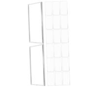 DOITOOL 20 Pcs Transparent Commemorative Banknote Holders Premium Plastic Currency Cases for Collectors Protective Money Storage Boxes for Cash and Paper Money Display