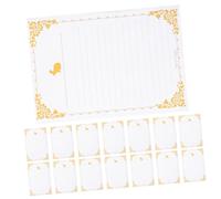 DOITOOL 20 Sheets Vintage Letter Paper Lined Writing Paper Decorative Retro Style for Invitations Thank-You Notes Poems and Creative Writing