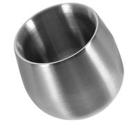 DOITOOL 200ml Stainless Steel Shaving Soap Bowl for Men Lightweight Shave Cup with Smooth Edges Sturdy Small Shaving Container for Daily Grooming
