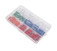 DOITOOL 200pcs Assorted Car Fuse Kit with 5a, 8a, 10a, 16a, 25a Micro Fuses for Automotive Circuit Protection, Quick Replacement, Plastic and Zinc Alloy Material, Suitable for Rv and Boat