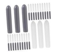 DOITOOL 200pcs Dishwasher Rack Tine End Caps Durable Soft PVC Protective Covers Flexible Prong Tips for Dishwasher Rack Repair Easy No Tool Installation Scratch Resistant Grey and