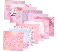 DOITOOL 200pcs Double-Sided Origami Paper Square for DIY Crafts Bright Color Folding Lightweight Handcraft Paper for Beginners and Scrapbooking
