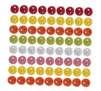 DOITOOL 200pcs Mini White Round Metal Buttons Fasteners for Doll Clothes Sewing Bjd Amigurumi Craft Supplies DIY Quilting and Bear Making Accessories