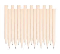 DOITOOL 200pcs Mini Wooden Round HB Pencils Pre-Sharpened Wood Cased Short Pencils Bulk for Office, School, and Classroom Use