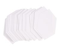 DOITOOL 200pcs Versatile Quilting Templates Paper Patchwork Template Set Special and Unique Shaped Design, Lightweight Paper Quilting Piercing Accessory for DIY Patchwork Sewing and Making