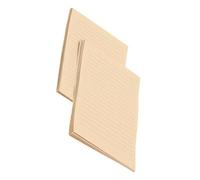 DOITOOL 200pcs Vintage Lined Kraft Writing Paper Rustic Retro Stationery for Personal Letters Journals Art Projects with Authentic Old Fashioned Texture