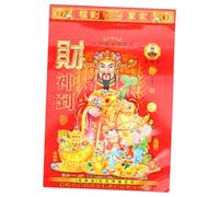 DOITOOL 2021 Year of Chinese Calendar Daily Wall Calendar One Page Per Day Traditional Lunar Almanac Tear Off