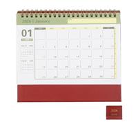 DOITOOL 2026 Desk Calendar Small with Foldable Standup Design, Minimalist Monthly Planner for Office and School Use, Smooth Writing Experience and Daily Planning on Paper