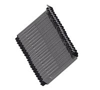 DOITOOL 20PCS Black Metal Mesh Pci Slot Covers Computer Case Cooling Fan Ventilation Blanking Plates Dustproof Expansion Accessories for Matx Atx Chassis